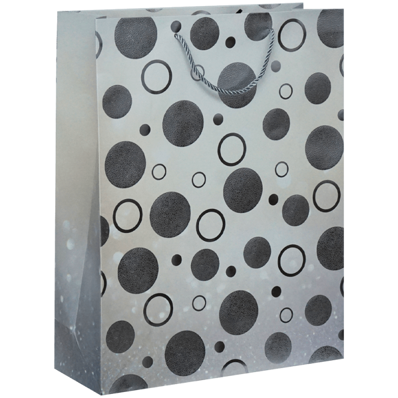 Pungi cadou cartonate cu snur 26x32x10 cm set 12 buc, Adison